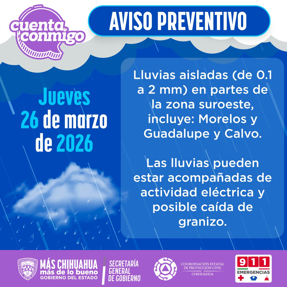 ProteccionCivil Chih tweet media