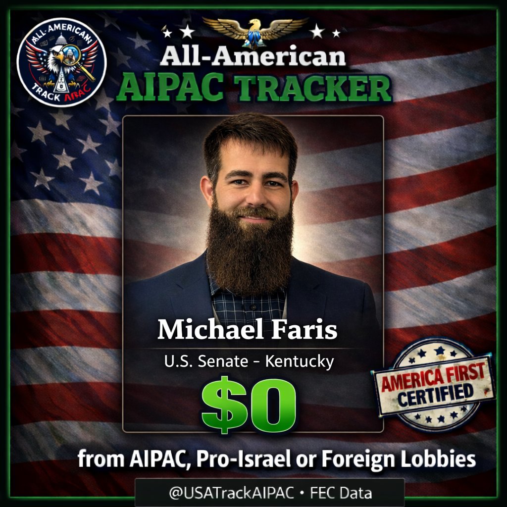 All-American AIPAC Tracker tweet media