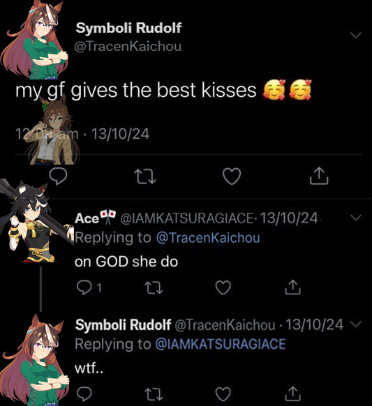 AlbertSmorc's tweet photo. I got inspired by this post so here's my take on it for 8384/#cbace/showagumi/whatever you want to call this

#ウマ娘 #umamusume https://t.co/VKiPKsuNJg