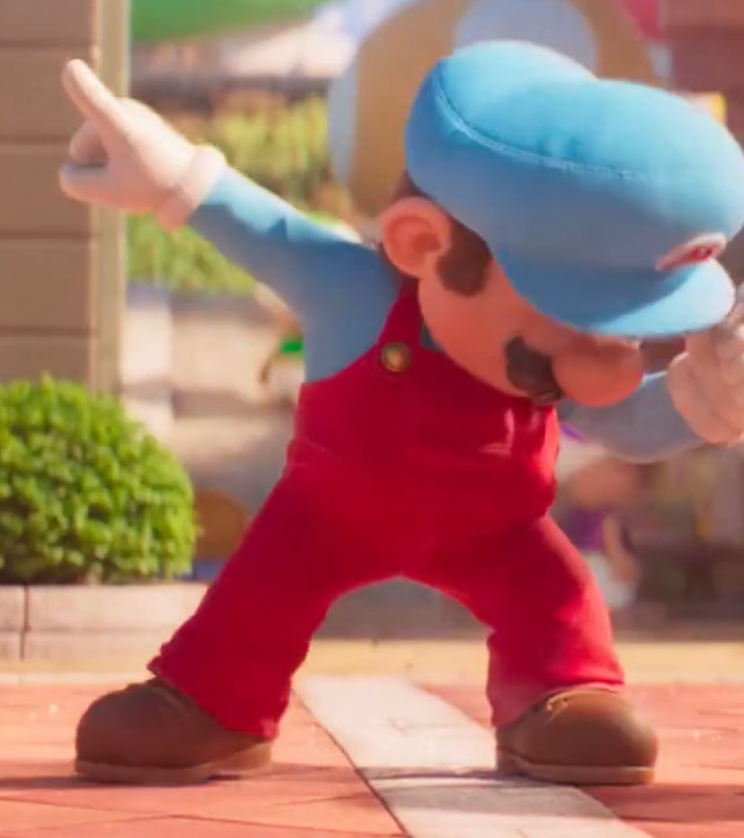 Mario + Minion Dude tweet media