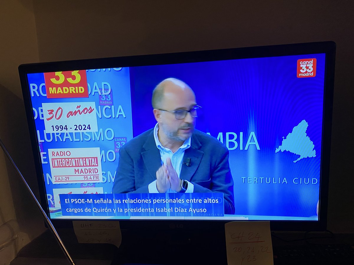 Canal 33 Madrid tweet media