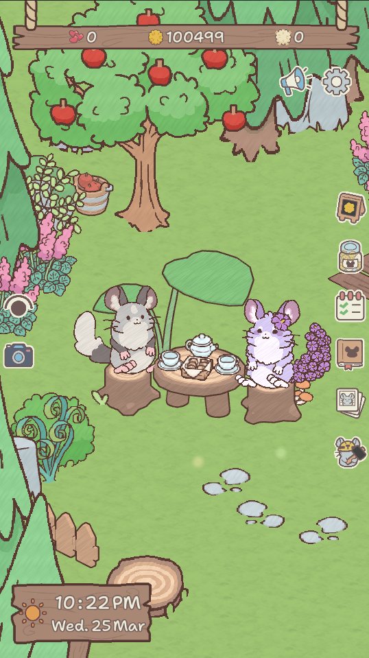 cozylunacy's tweet photo. Made a few small changes and suddenly the game looks way better~ (I say small, but I spent like 9 hours redrawing all the 2D art... 🫠)

#godot #gamedev #indiegame #indiedev #chinchilla https://t.co/qdgdLmaA8e