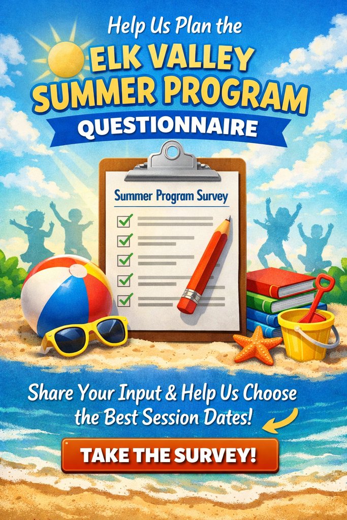 ElkValleyLions's tweet image. We’re planning the Elk Valley Summer Program and want your input! 

Fill out our quick questionnaire to help us choose the best session dates!

Your feedback = a better summer for our students!

Take it here: forms.gle/DubF6T6bzkzR2G…
#ElkValley #SummerProgram