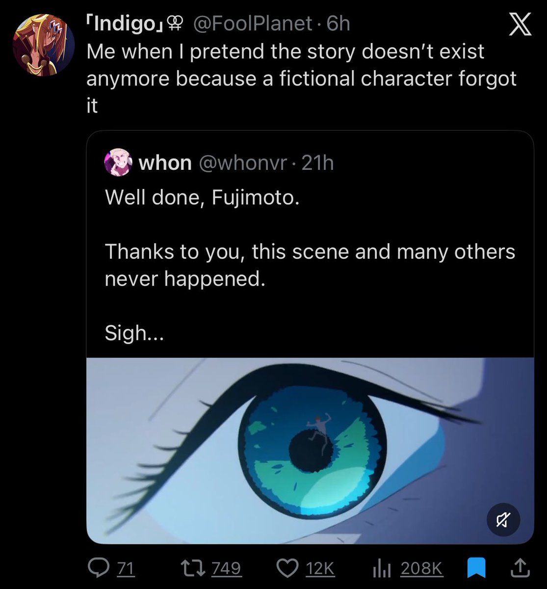 「Indigo」⚢ tweet media