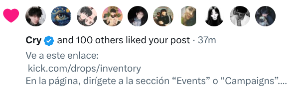 Xcry support tweet media