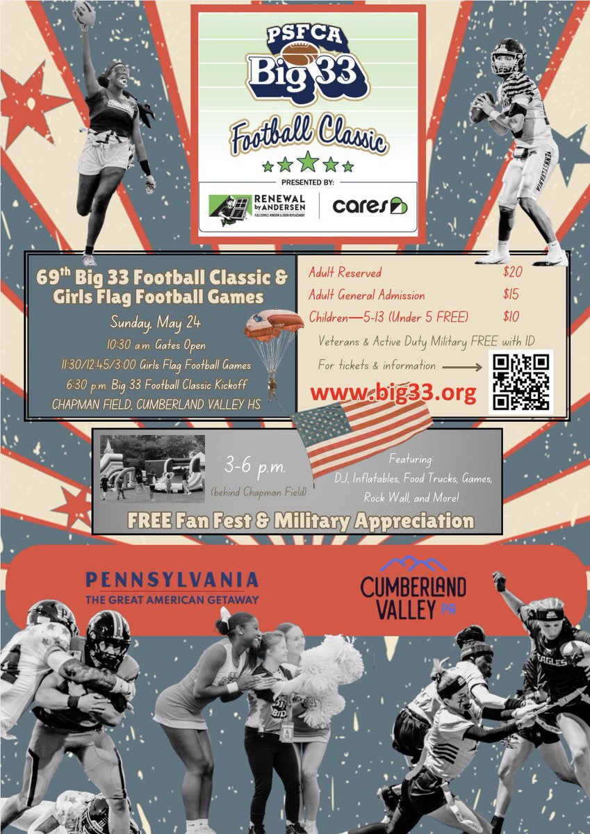 PSFCA BIG33 Football Classic tweet media