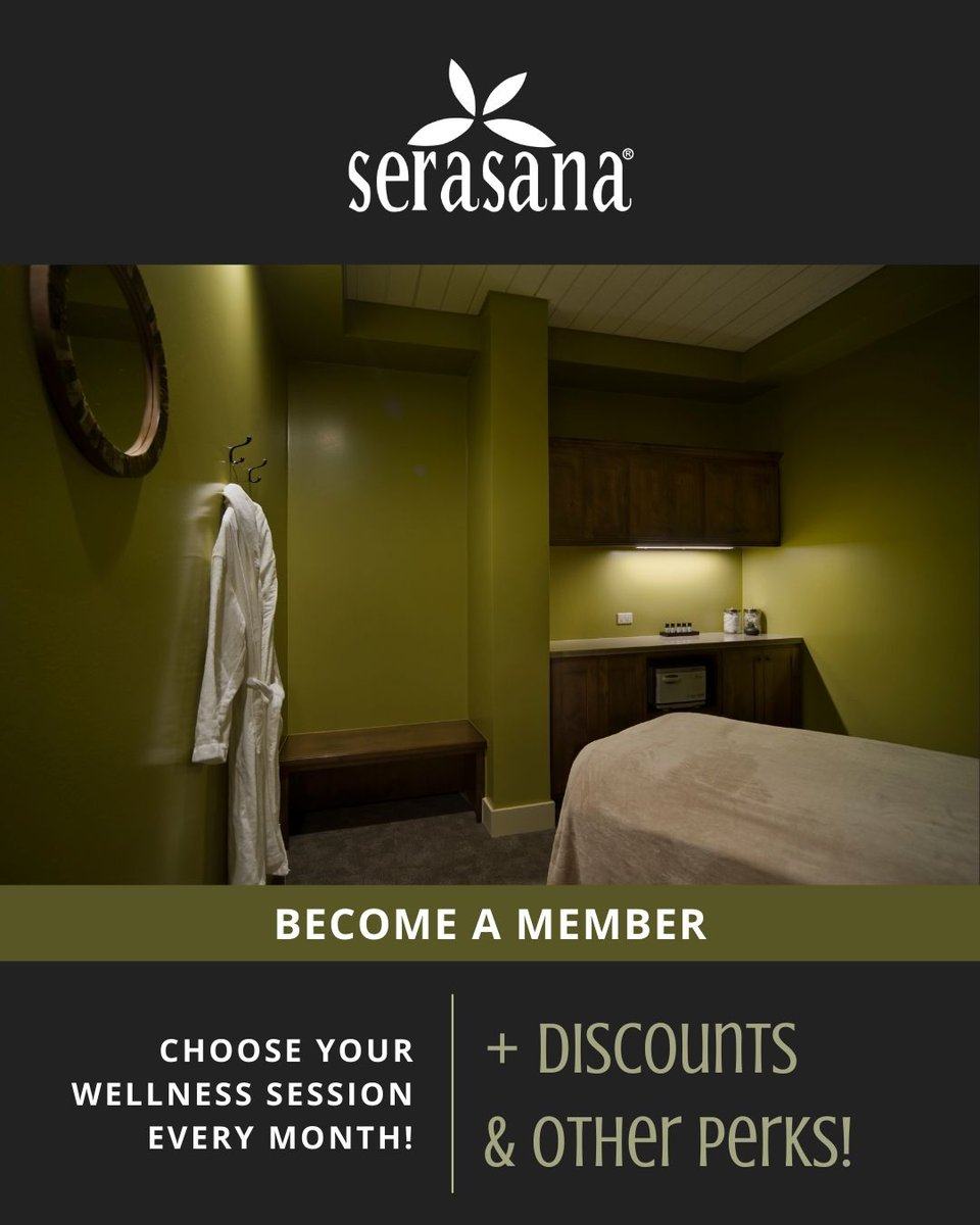 soulofserasana's tweet image. Imagine having a spa day on the calendar every single month. 🤍 That's our membership experience — your session, your choice, every month. Plus discounts &amp;amp; more. Learn more at serasana.com/members/ #BecomeAMember #Serasana #SpaLife #WellnessRoutine