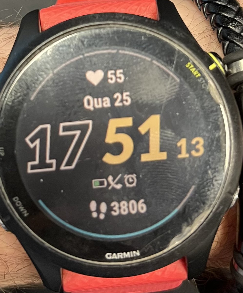 Reunião tensa. Batimento 55. 

Só respirando e colhendo os frutos da boa alimentação, exercícios diários e meditação.

Stack sats, mas se cuide e evite estresses desnecessários