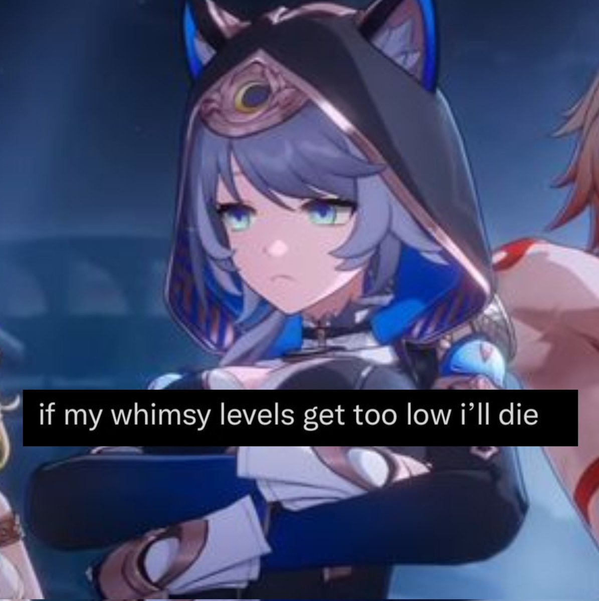 Cipher's broad shoulder. tweet media