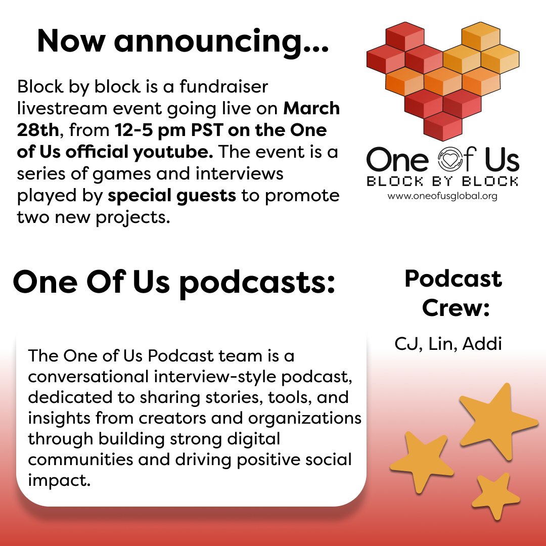 One of Us Global Foundation tweet media