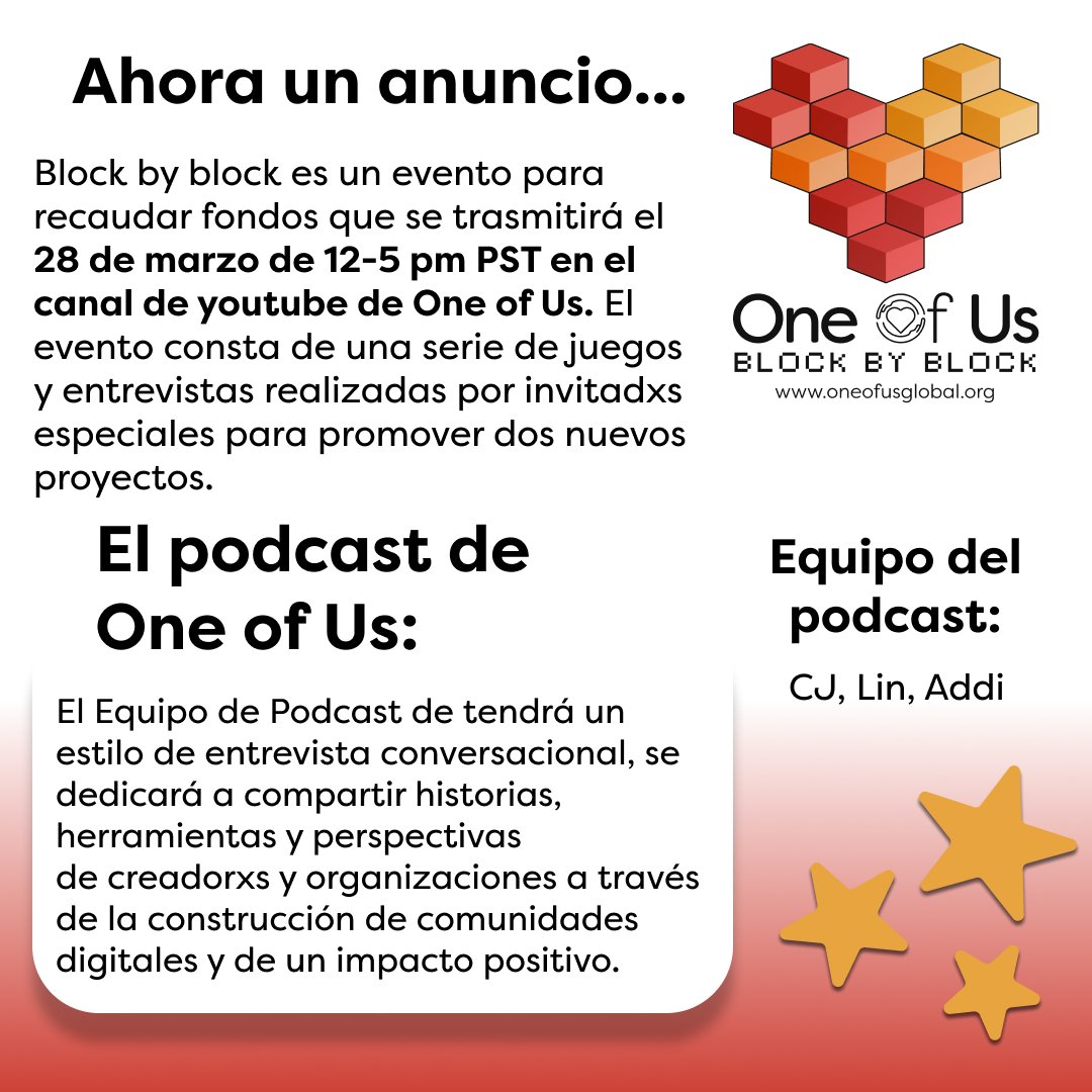 One of Us Global Foundation tweet media