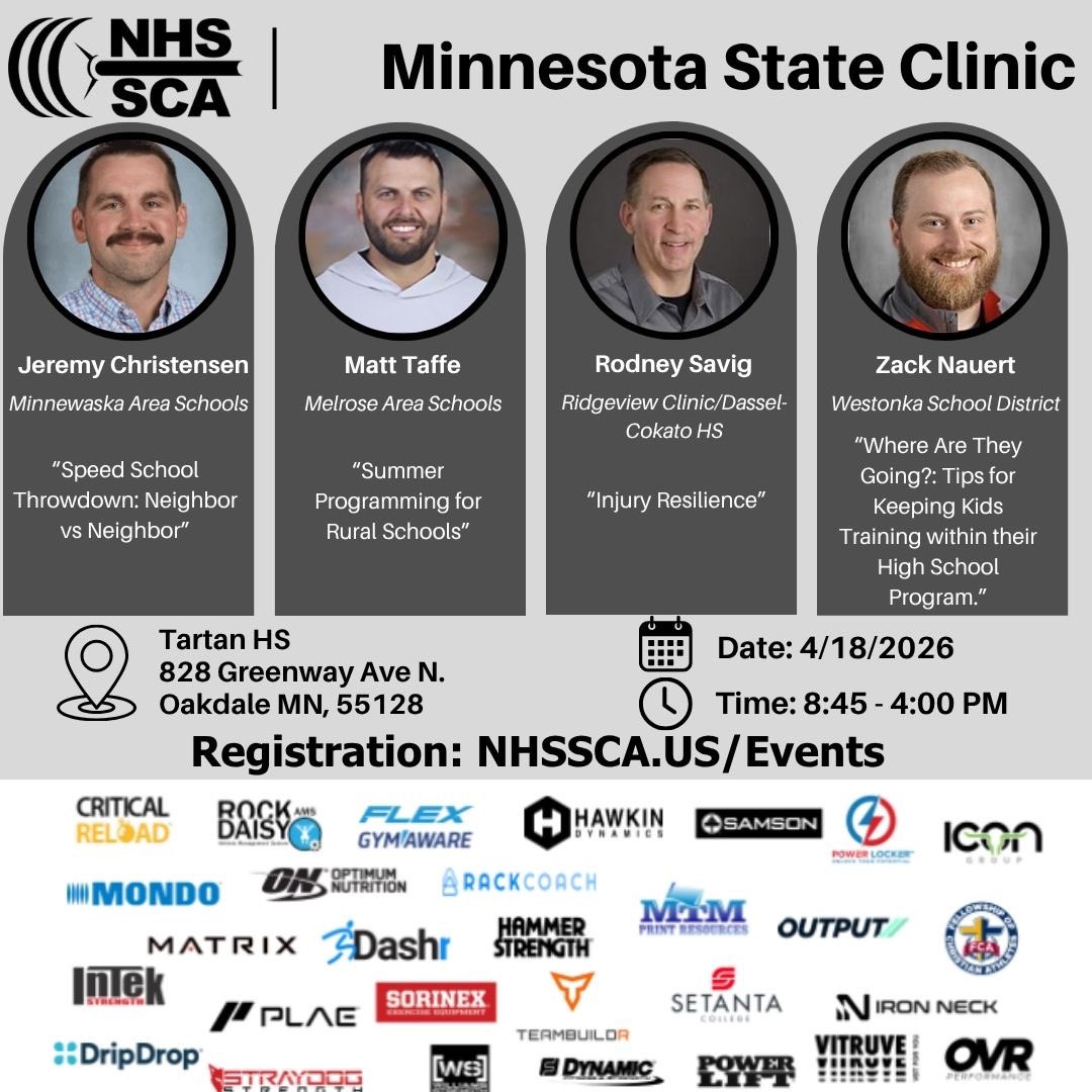 MN NHSSCA tweet media