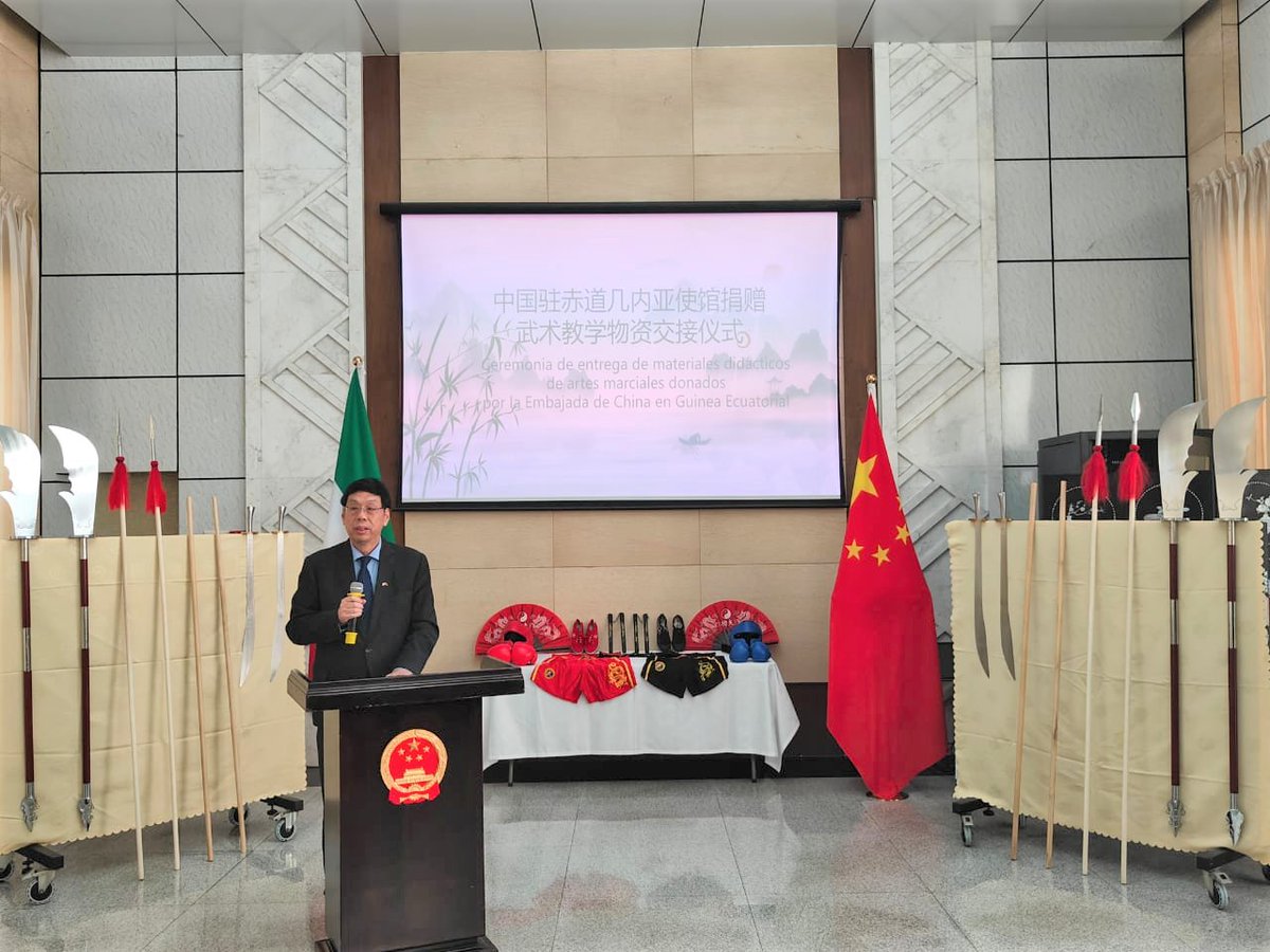 Embajada de China Malabo tweet media