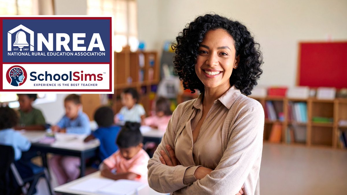 SchoolSimsPD's tweet photo. Sims support critical priorities in rural school districts:
🔹 Strengthen teacher dev
🔹 Support internal leadership pipelines
🔹 Enhance coaching & professional learning
🔹 Reduce professional isolation
🔹 Improve educator well-being
 👉 Read more in our latest blog: https://t.co/sGubpp9UQY