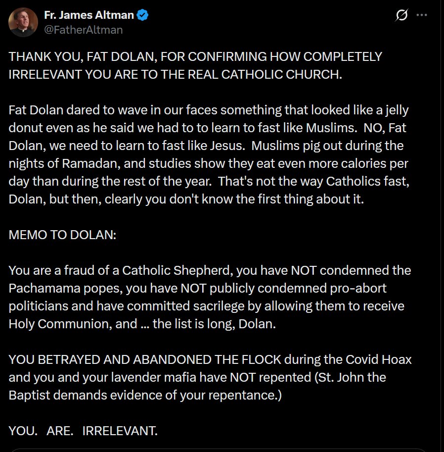 Fr Matthew P. Schneider, LC tweet media