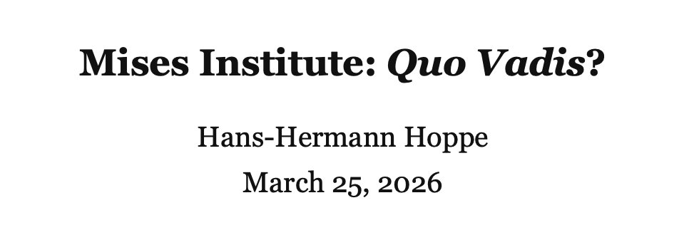 Hans-Hermann Hoppe tweet media