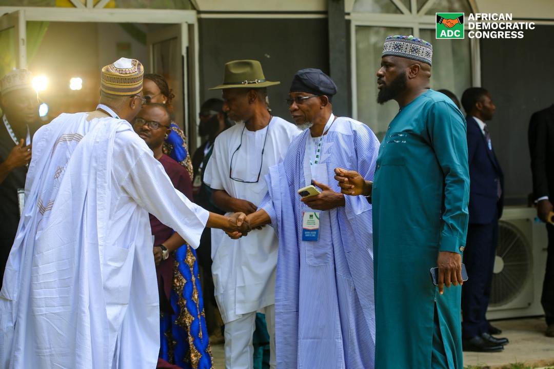 ADCNig's tweet photo. ADC NEC: David Mark Rallies Party for National Rescue, Slams APC Over Insecurity

The National Chairman of the African Democratic Congress (ADC), David Mark, has called on party leaders to unite and reposition the ADC as Nigeria’s leading alternative, declaring that the country is in urgent need of rescue from worsening insecurity and failed governance.

Speaking at the party’s  National Executive Committee (NEC) meeting held on Wednesday, March 25, 2026, Mark said Nigerians are “yearning for purposeful leadership,” stressing that the responsibility before the ADC is “moral and historic.”

He commended party members for their loyalty and sacrifices, urging them to rise above personal interests and strengthen internal cohesion. According to him, unity, discipline, and adherence to democratic principles remain critical to the party’s success.

In a strong critique of the ruling All Progressives Congress (APC), Mark said the government has failed to tackle insecurity, kidnapping, and widespread violence, warning that such challenges have now become “the new normal.”

“The ADC must rise to the occasion. We are prepared to do things differently and make Nigeria safer,” he declared.
The former Senate President also applauded state chairmen for embracing dialogue despite challenges, emphasizing that collaboration and strategic alliances are key to rescuing the nation.

At the meeting, the NEC ratified actions taken by the National Working Committee and approved key administrative decisions. It also endorsed the timetable for upcoming congresses and party primaries.

Briefing journalists, the National Publicity Secretary, Bolaji Abdullahi, said the party reviewed current political developments and agreed that Nigerians are increasingly disillusioned with the APC and are ready to embrace the ADC.

The meeting ended with a renewed commitment by party leaders to expand grassroots engagement and position the ADC as a credible platform for national renewal ahead of future elections.