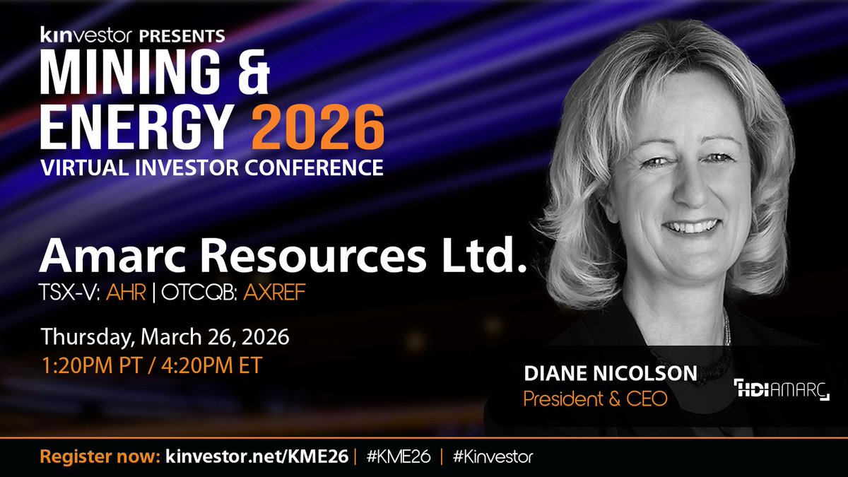 Amarc Resources tweet media