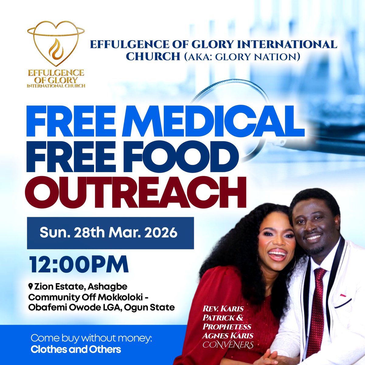 PastorKaris's tweet photo. What a privilege to preach the gospel of Jesus and to win souls into Kingdom of God. We are going into this community and environs to win souls and establish the Kingdom of Christ.
Friends and family please pray along.
God bless you as you join us in prayers... https://t.co/9r5gNO0o1Z