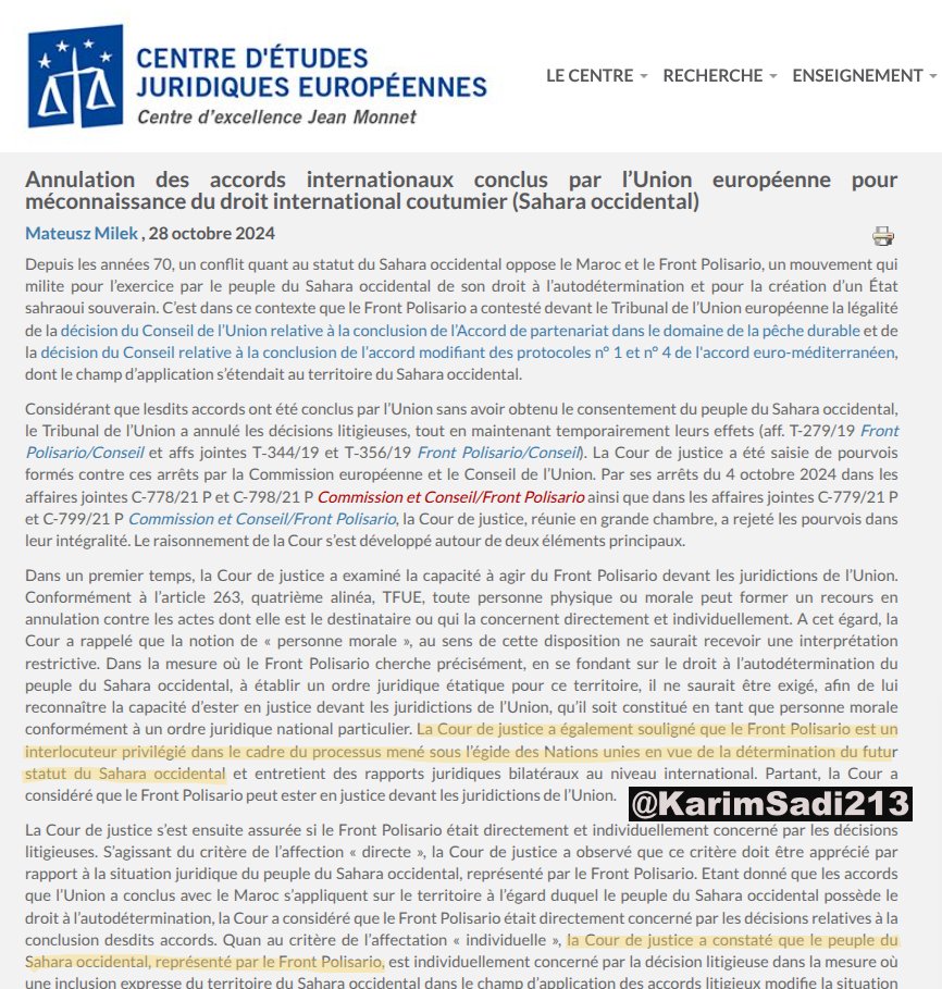 KARIM SADI tweet media