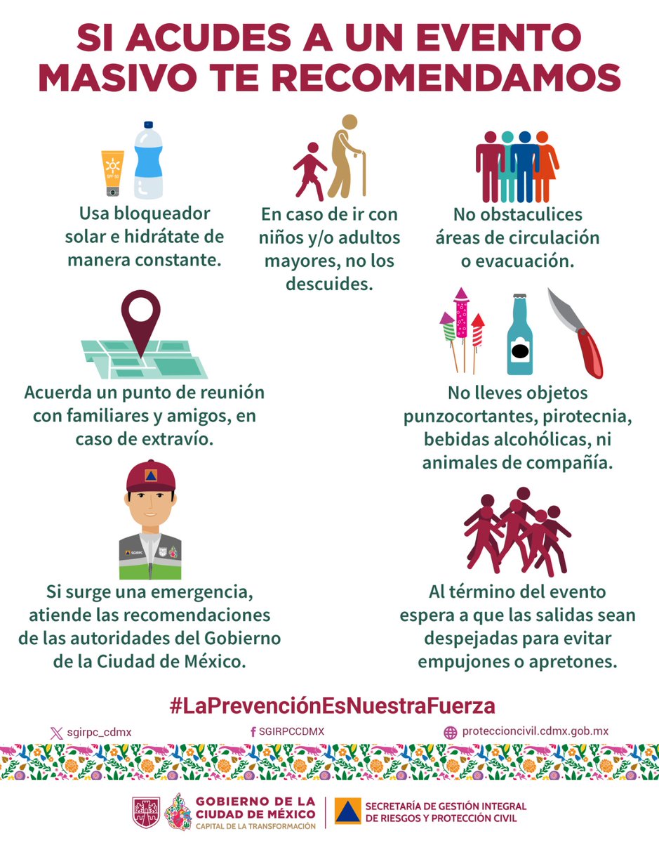 Secretaría de Gestión Integral de Riesgos y PC tweet media