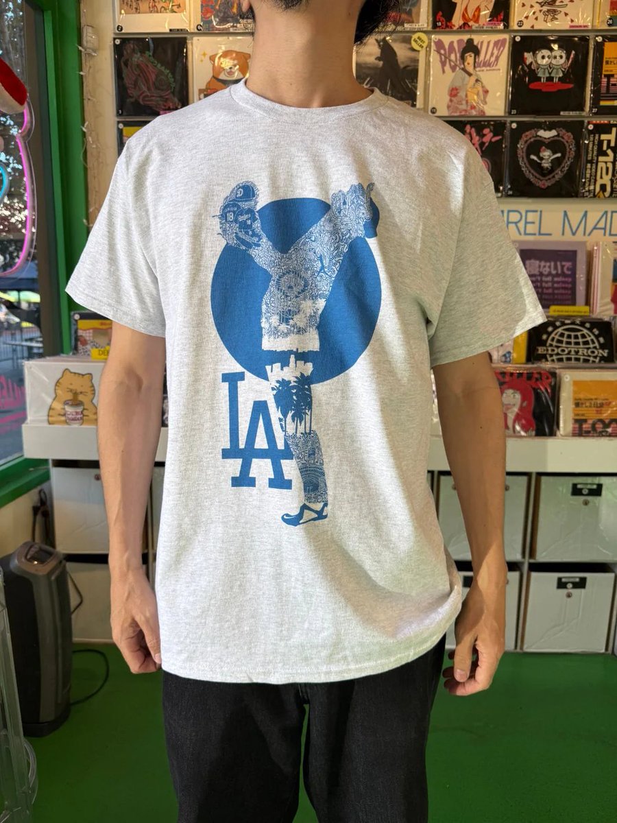 popkiller_us's tweet photo. Don't forget! Buy any 4 tops and get 3 "random tees" free! Stock up for the spring, including our Shohei Ohtani or Yoshinobu Yamamoto tees featuring artwork by  @okainaimage! #openingday https://t.co/AlKIuR7KFS