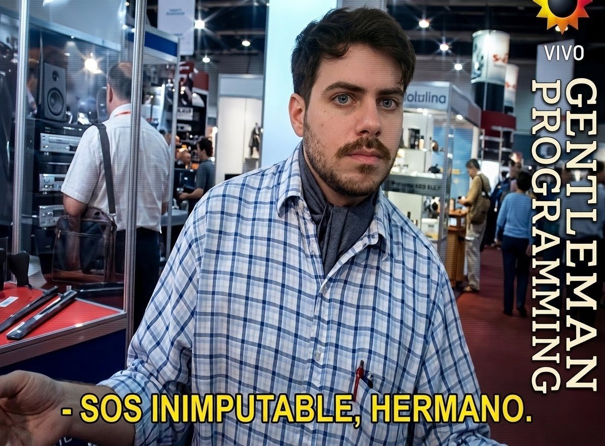 "Si te cae el bug a producción, vos no lo podés fixear directo en el main, porque después dicen que hiciste un hotfix sin review. Vos lo tenés que llevar al lugar más recóndito de tu proyecto, al último módulo. Y si es posible a una feature branch, bien escondida.
Y ahí lo