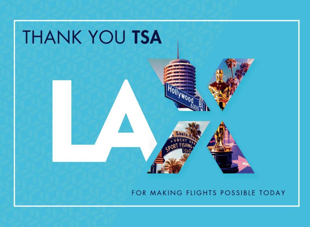 LAX Airport tweet media