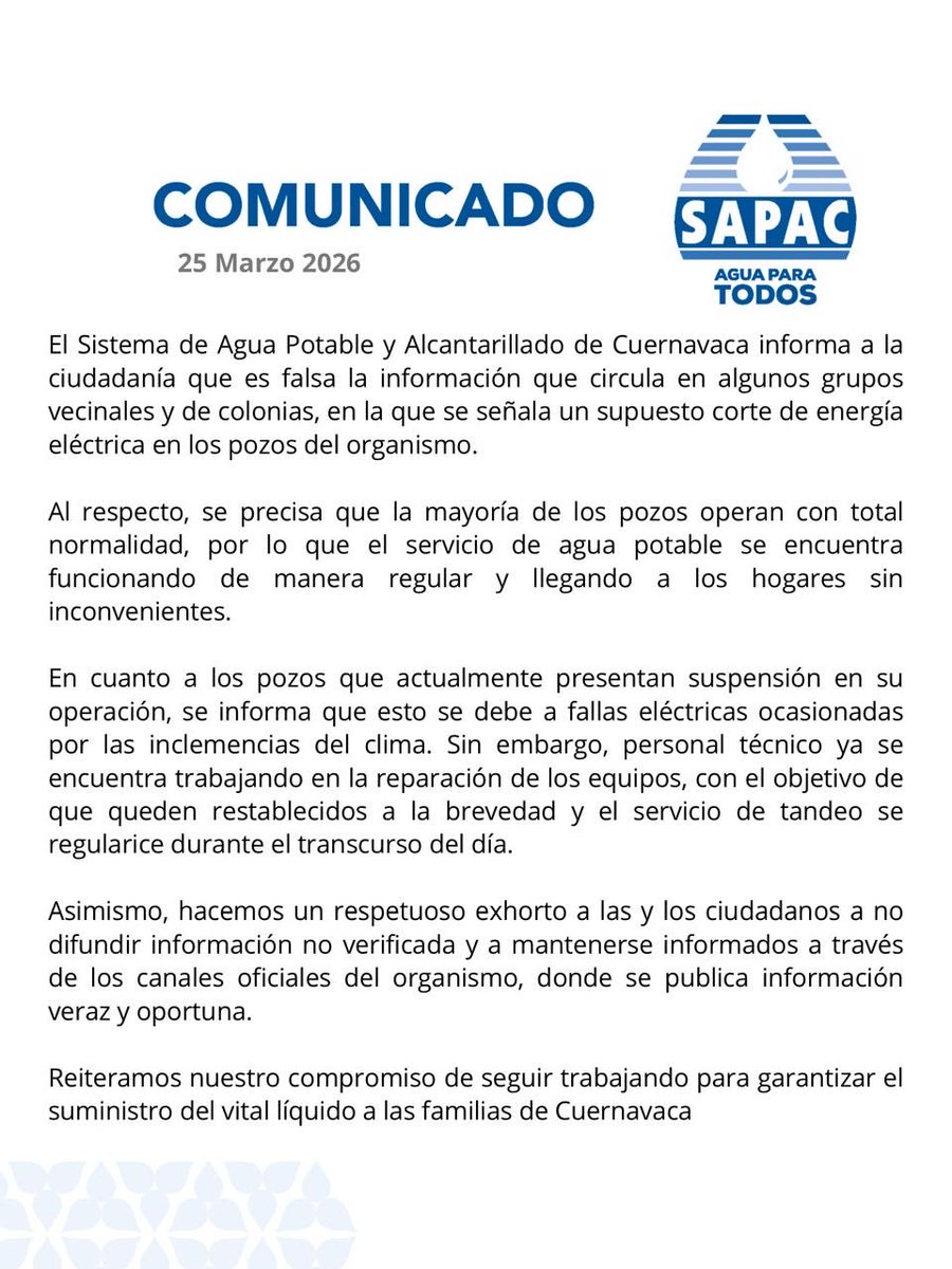 SAPAC CUERNAVACA tweet media