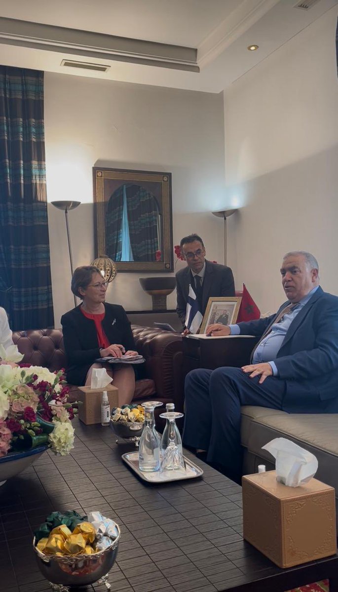Finland in Morocco tweet media