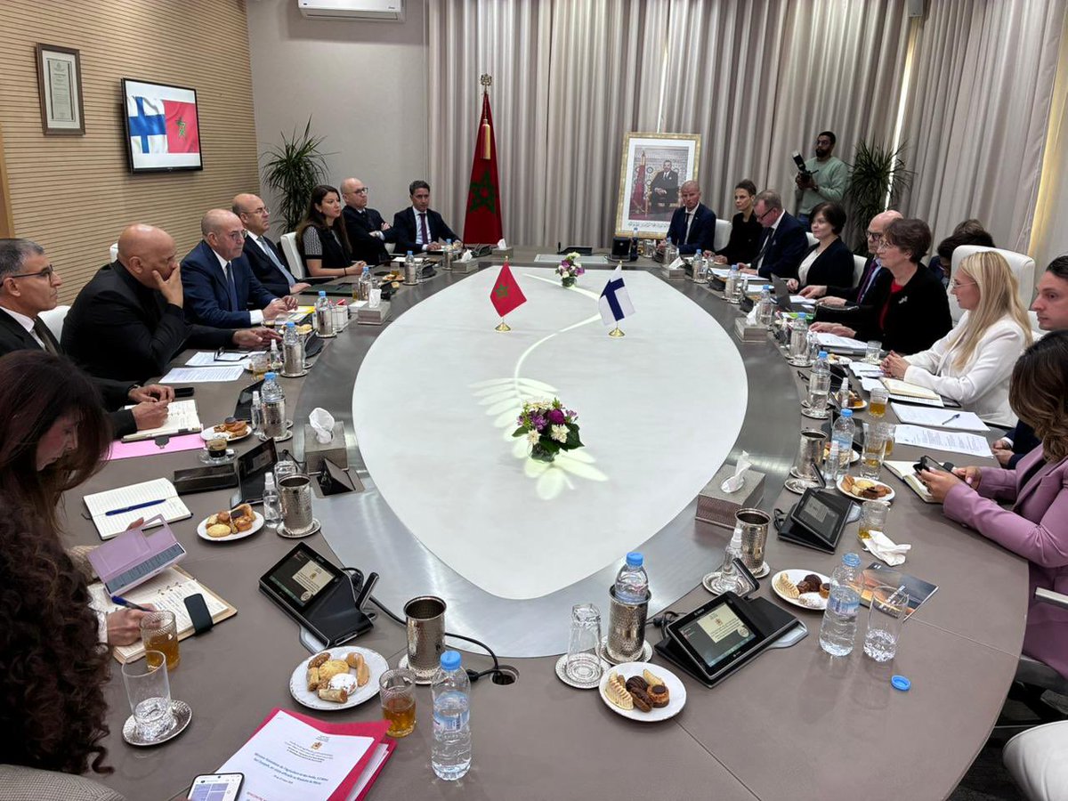 Finland in Morocco tweet media