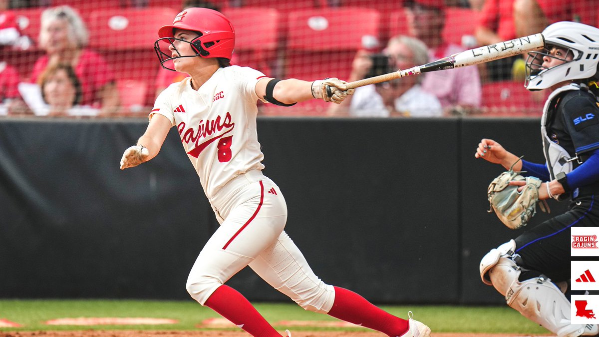 Louisiana Ragin' Cajuns® Softball tweet media