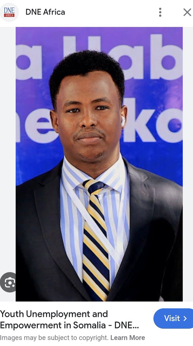 SirAbdirisack's tweet photo. Youth Unemployment and Empowerment in Somalia - DNE Africa https://t.co/XWHrrhmdDD
@africa_dne https://t.co/XcMsp7BIMq