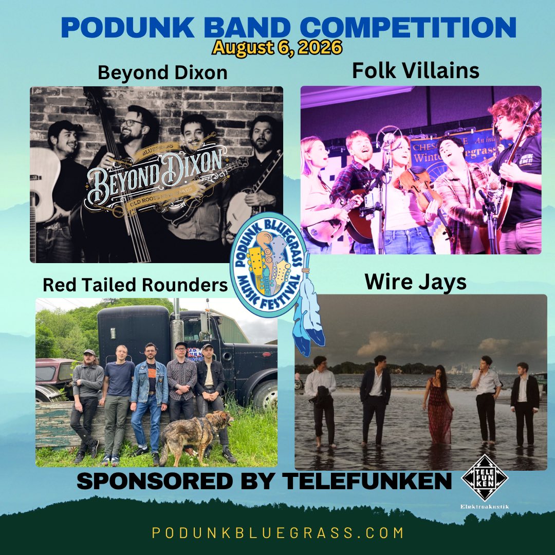 Podunk Bluegrass Festival tweet media