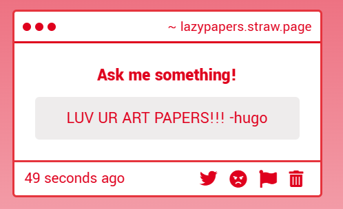 lazy.papers tweet media