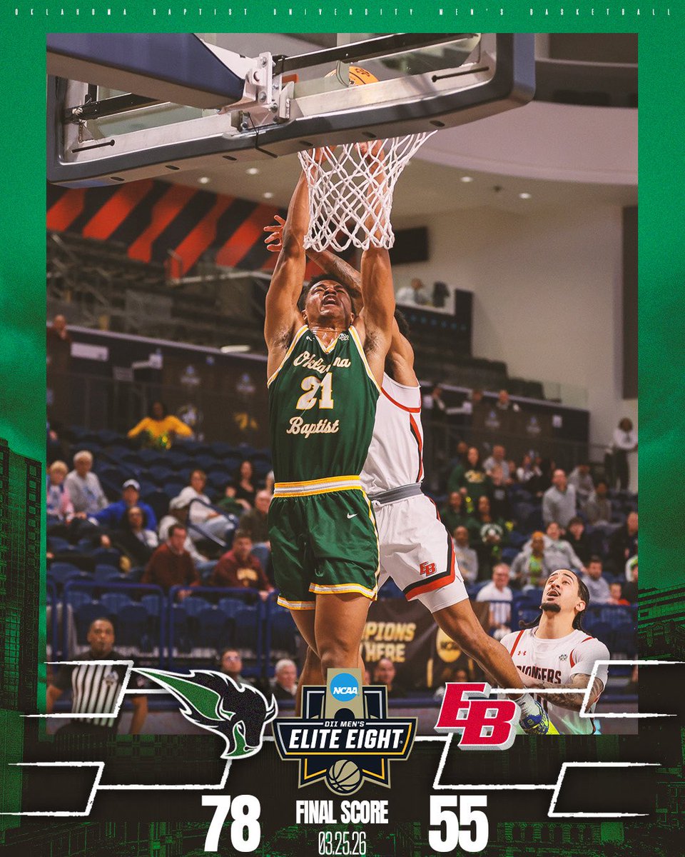 Still dancing! We are on to THE FINAL FOUR!

#OnToVictory