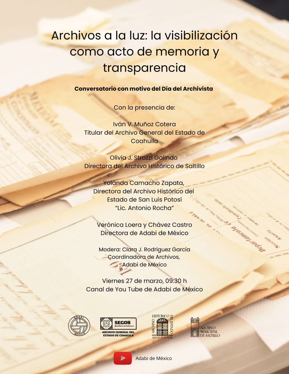 Red de Bibliotecas y Archivos del Centro Histórico tweet media