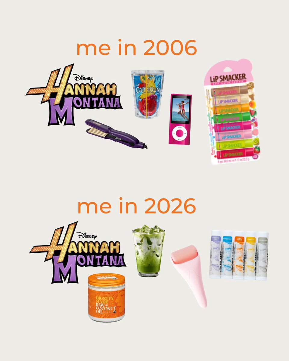 dignity_made's tweet photo. best of both worlds, but one has dramatically less added fragrance &amp; toxins than the other 💜🪩✨ what have you swapped out since 2006?

#hannahmontana #hannahmontanaforever #mileycyrus #nontoxicliving https://t.co/l51nK66Wc9
