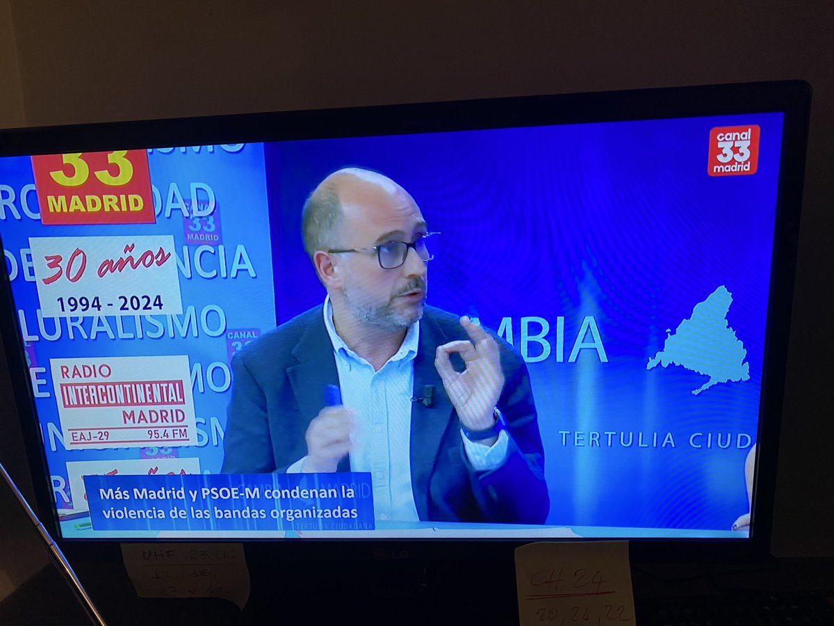 Canal 33 Madrid tweet media