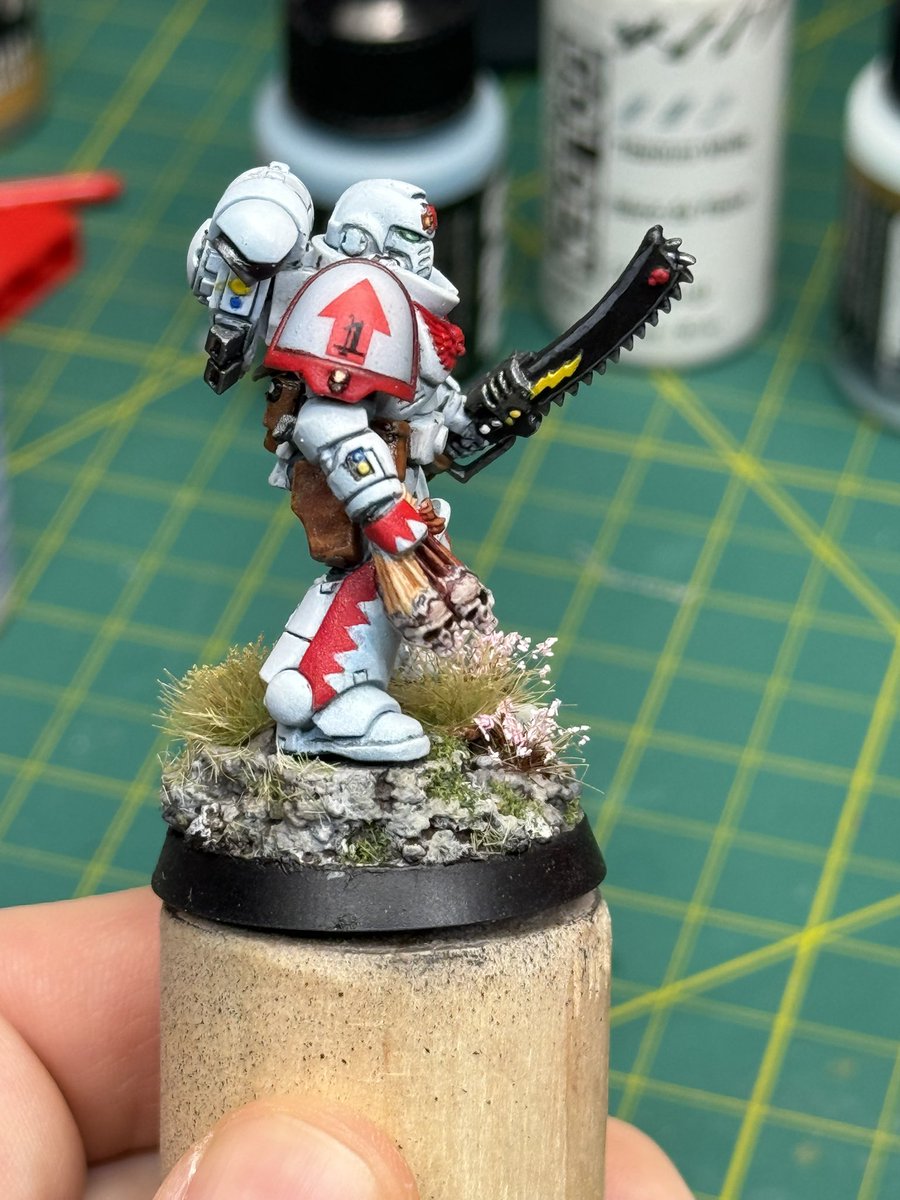 TBLHobbies's tweet photo. Finished the White Scars test model. On to assembling the rest of the army! 
Commissions open
#warhammer #whitescars #40k #spacemarine #miniaturepainting #minipainting https://t.co/eZouJ0ngUT