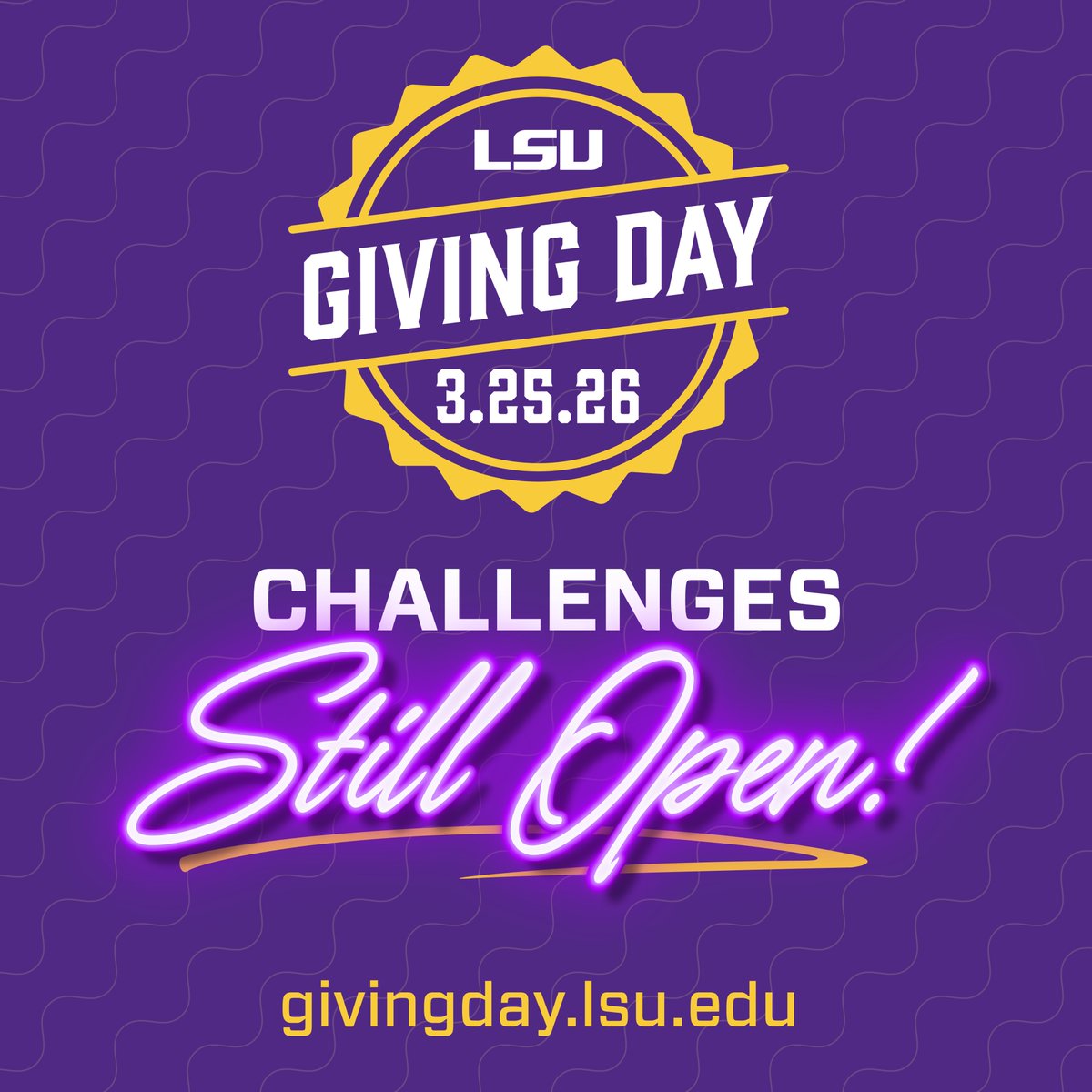 LSU Foundation tweet media