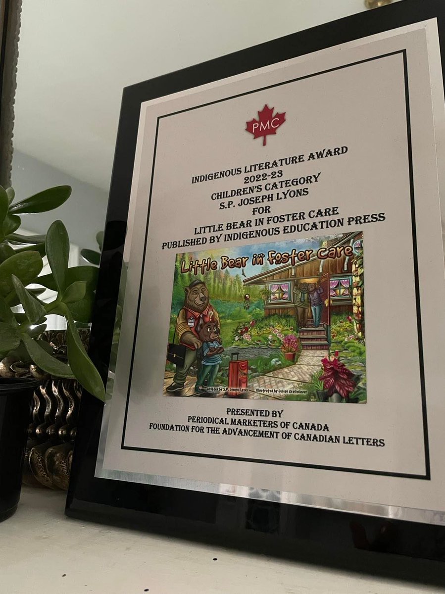 SPJosephLyons's tweet photo. Little Bear in Foster Care was written to tell every child: You are not alone. Winning the FNCR Indigenous Literature Award was an honor — but the real reward is knowing kids feel seen. #LittleBearInFosterCare #FNCRWinner #IndigenousChildrensBooks #SPJosephLyons https://t.co/enGPvIiiih