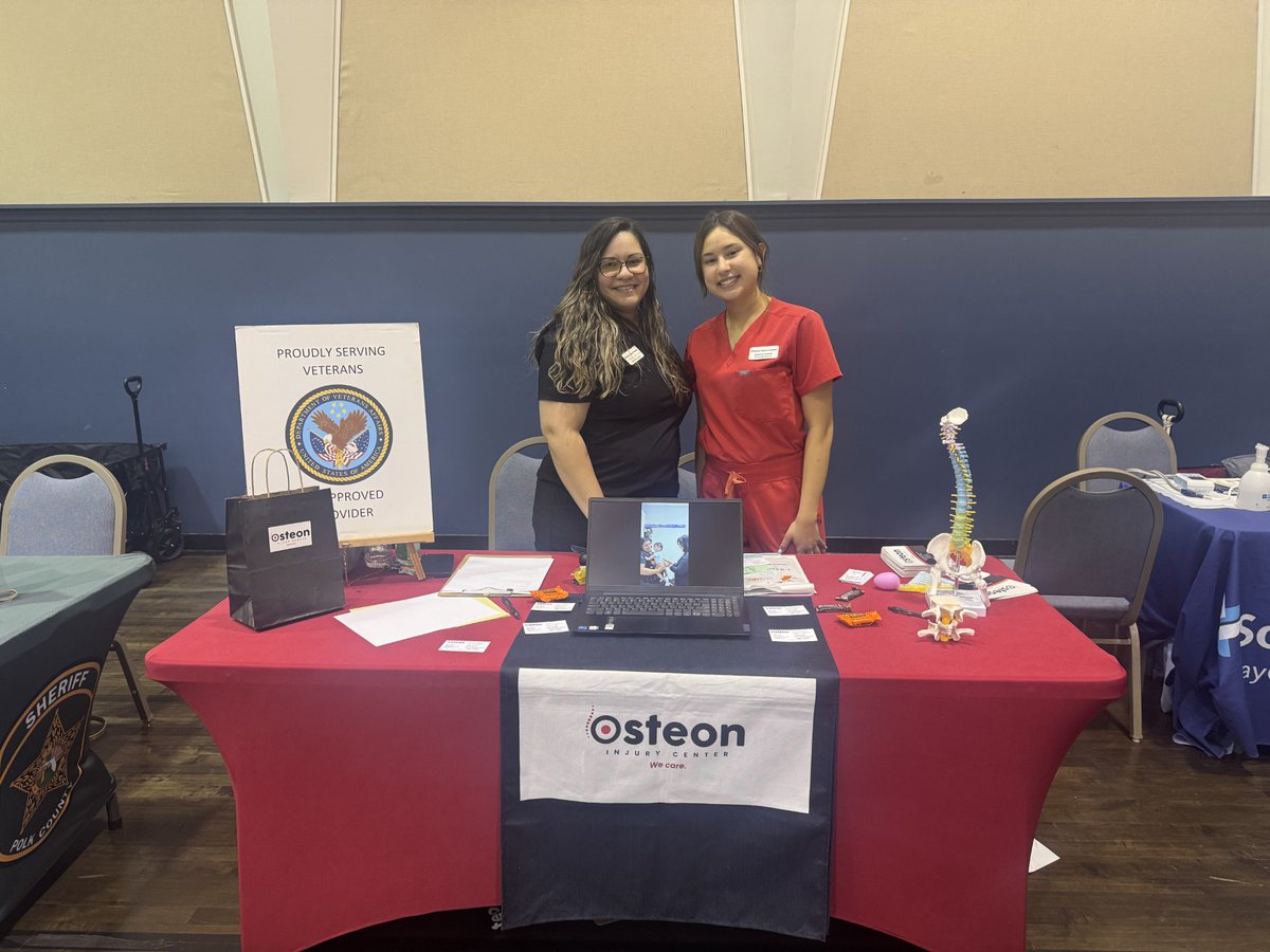OsteonCares's tweet photo. We had such a great time connecting with our community at the Community Senior Adult Health and Resource Fair at the First Presbyterian Church! 💚
https://t.co/ufwts1tRZt 

#CommunityConnection #WellnessCommunity #chiropractic #chiropractor #wellness #health #backpain https://t.co/fTeNjj6wLJ