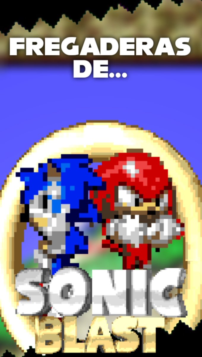 MikesonicYt's tweet photo. Nuevo #short

https://t.co/pZciRVdZDz

Muy buenas gente. Ha pasado tiempo desde el último segmento vía vertical de las FREGADERAS y que manera de regresar si no es con el juego más MEMEABLE de la Game Gear

Así es... Hablamos de SONIC BLAST 🦔💥💎 https://t.co/ryh5zu0JOS