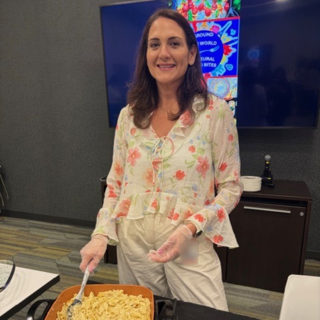 RecruitingLogix's tweet photo. Today our Belonging Committee held our Bites Around the World event, where employee volunteers made something from their culture to share with their teammates. https://t.co/RE7kHqVchY