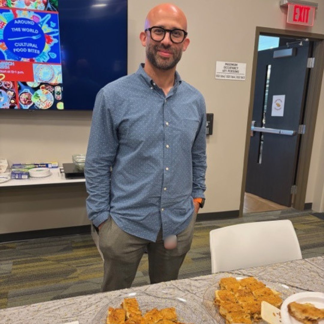 RecruitingLogix's tweet photo. Today our Belonging Committee held our Bites Around the World event, where employee volunteers made something from their culture to share with their teammates. https://t.co/RE7kHqVchY