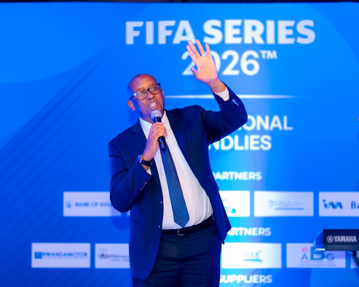FERWAFA's tweet photo. @Rwanda_Sports @NgarambeRwego FERWAFA President @FabriceShema reaffirmed Rwanda’s commitment to hosting top competitions & growing football.
The evening blended sport & culture, with vibrant music entertainment
All set for kickoff! ⚽️🌍
#FIFASERIES2026
#RwandaIsReady https://t.co/oZsZx6NN0y