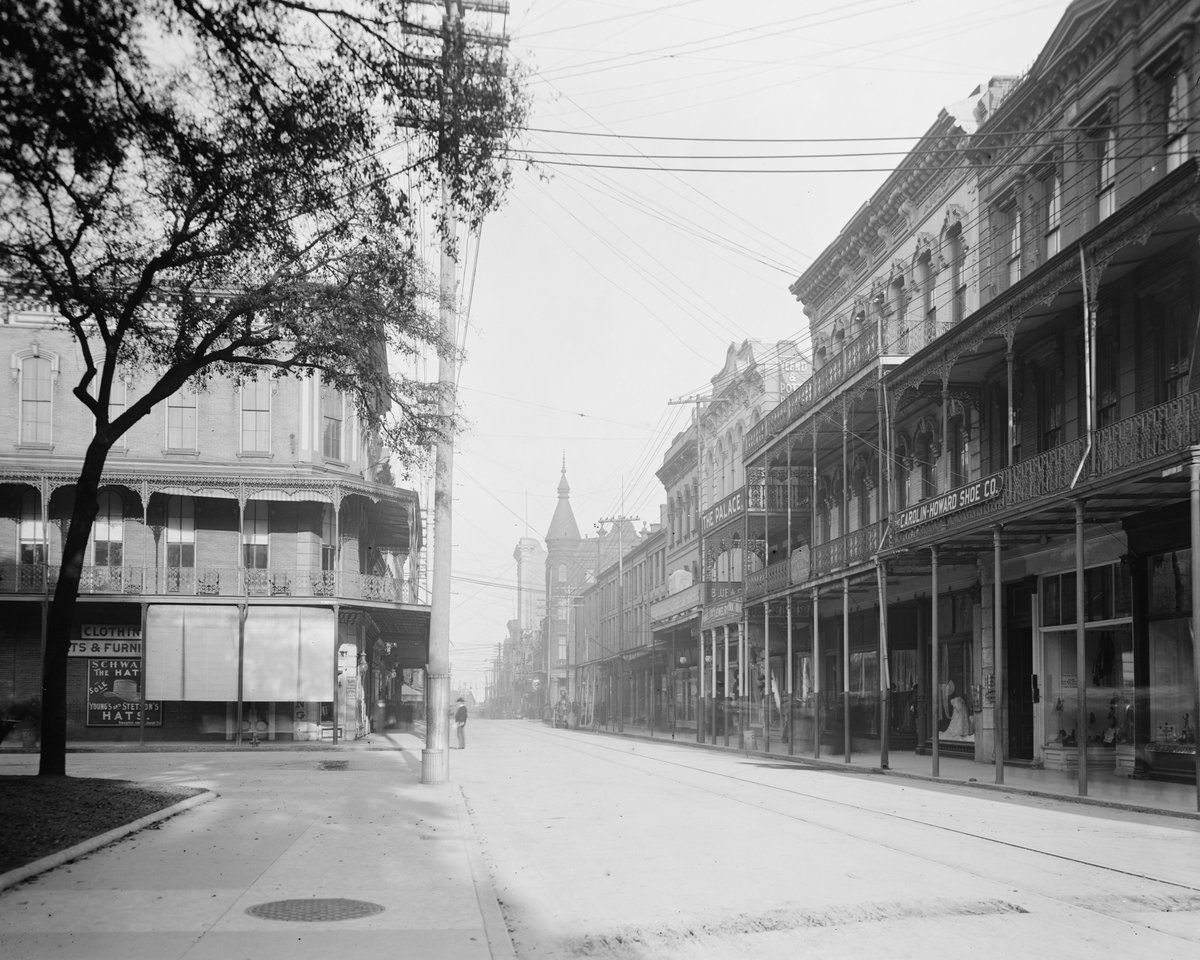 OldPhotosBacon's tweet image. Dauphin Street, Mobile, #Alabama Early 1900s #Mobile  #OldPhotos