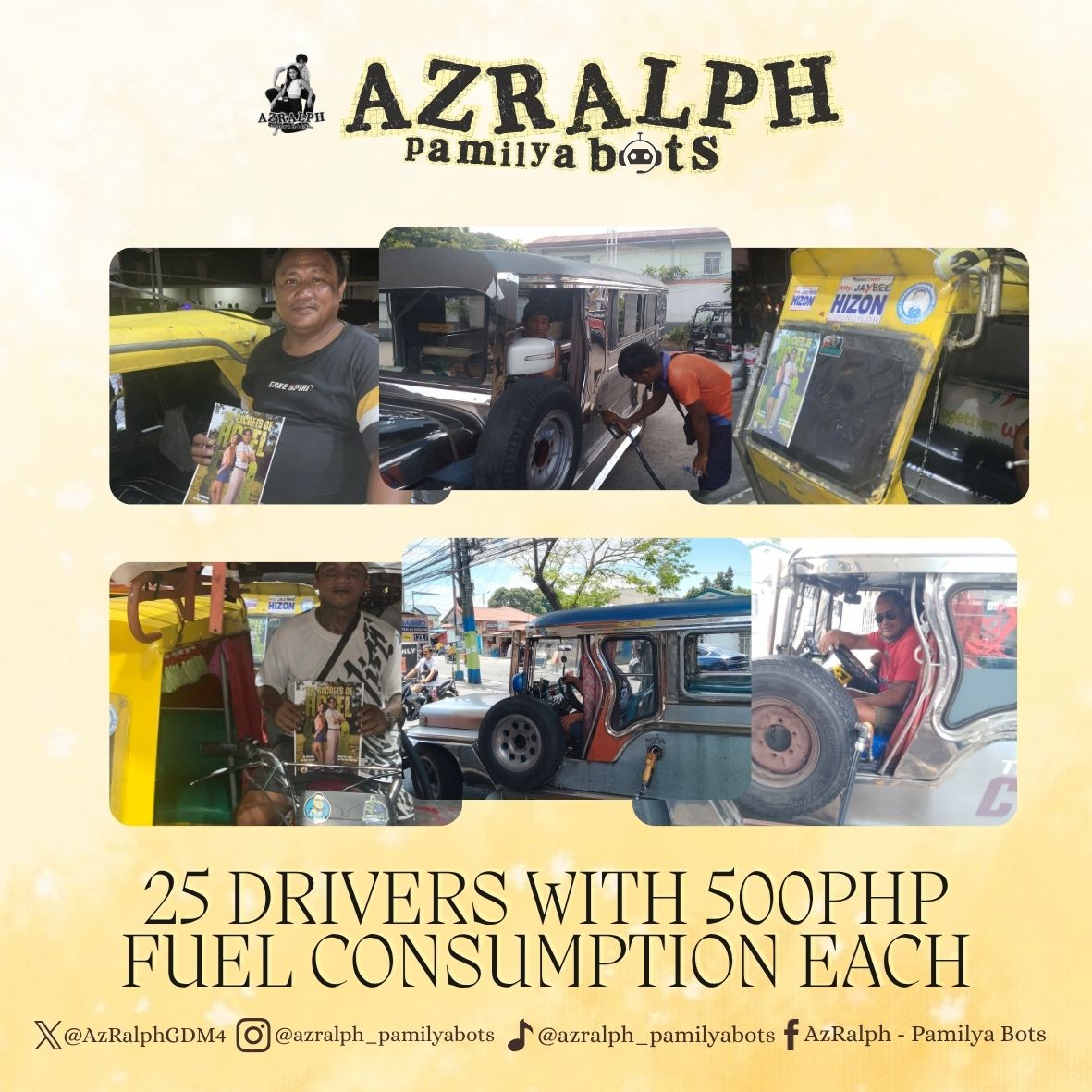 AZRALPH PAMILYA BOTS 🤖 tweet media