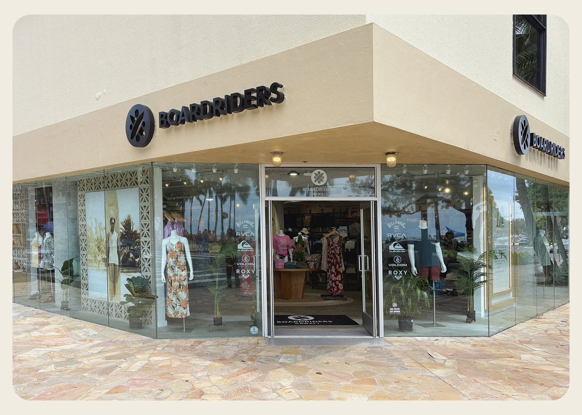 gregalthoff's tweet photo. Thrilled to share that the new Boardriders flagship store in Waikīkī Beach is now open — and my designs are on the shelves! 🌊 🌴

As part of the first licensing deal following the brands’ restructuring under Authentic Brands Group, I was brought on to design the debut capsule collection of T-shirts for these iconic surf labels (Quiksilver, Billabong, Roxy, Volcom, and RVCA) in Hawaiʻi.

This launch collection reintroduces the brands to Waikīkī with graphics that thoughtfully blend legacy logos, local surf culture, and a modern visual language — created for today’s travelers and everyday surfers alike. The apparel serves as a storytelling platform, helping re-establish Waikīkī Beach as a contemporary global surf destination while honoring its deep heritage as the birthplace of modern surfing.

The 7,000+ sq ft flagship sits steps from the Duke Kahanamoku statue (in the Pualeilani Atrium Shops at the Hyatt Regency), and it’s already buzzing with that authentic island energy. Huge thanks to the teams at BR Japan and Authentic for the opportunity to contribute to this meaningful relaunch.

If you’re in Oahu, swing by and check out the collection in person — or tag a fellow surfer who needs to see this comeback!

Aloha and stoked to be part of bringing these brands back home. 🤙